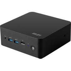 MSI cubi nuc 1m-003eu i3-100u 8gb ssd512gb intel uhd graphics ax211 wifi 6e windows 11 pro black