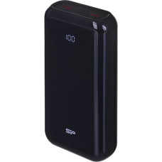Silicon Power Powerbank silicon power qs28 20000mah lcd qc3.0+pd 2x usb a, 1x musb + 1x usb c, czarny