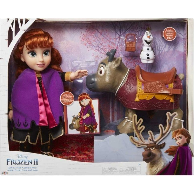 Giochi Preziosi Disney Frozen 2: Anna, Sven  Olaf (FRN92000)