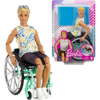 Mattel Barbie Ken Doll - Fashionistas #167 - Doll with Wheelchair (GWX93)