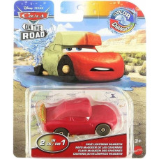 Mattel Disney Cars On the Road: Color Changers - Cave Lightning McQueen Vehicle (HMD67)