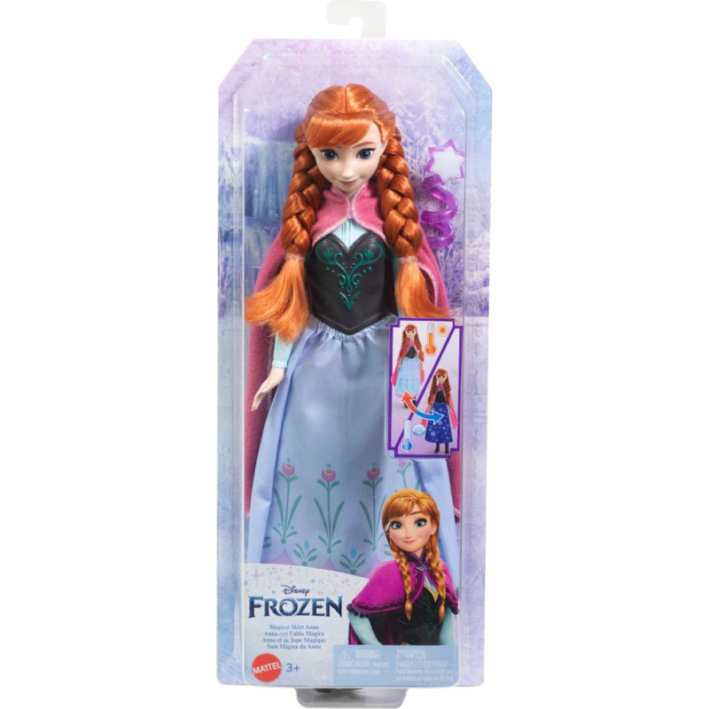 Mattel Disney Frozen: Magical Skirt Anna Doll (HTG24)