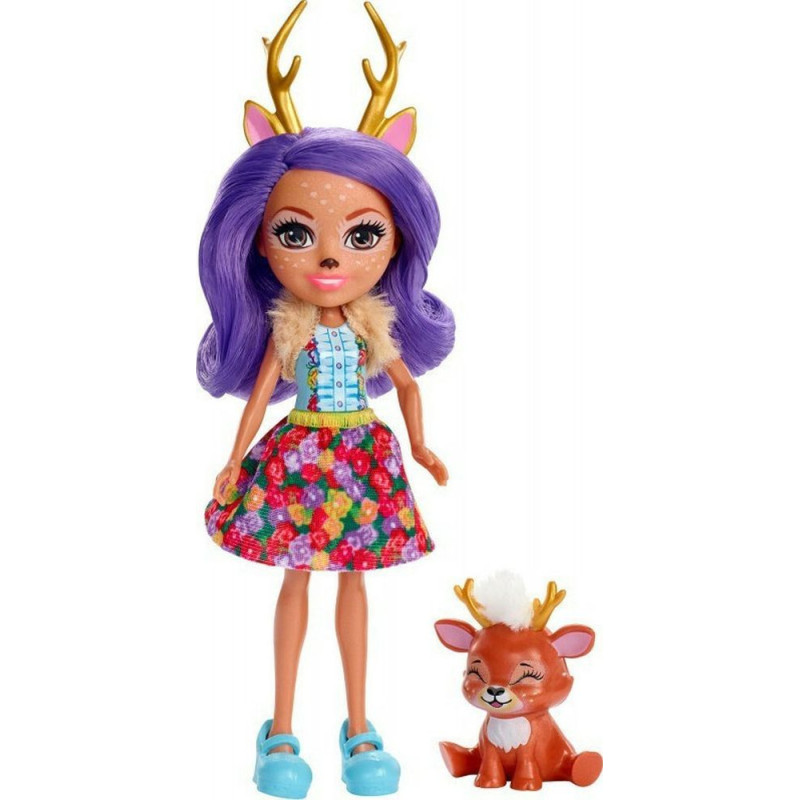 Mattel Enchantimals Mini Doll - Danessa Deer  Sprint (FXM75)