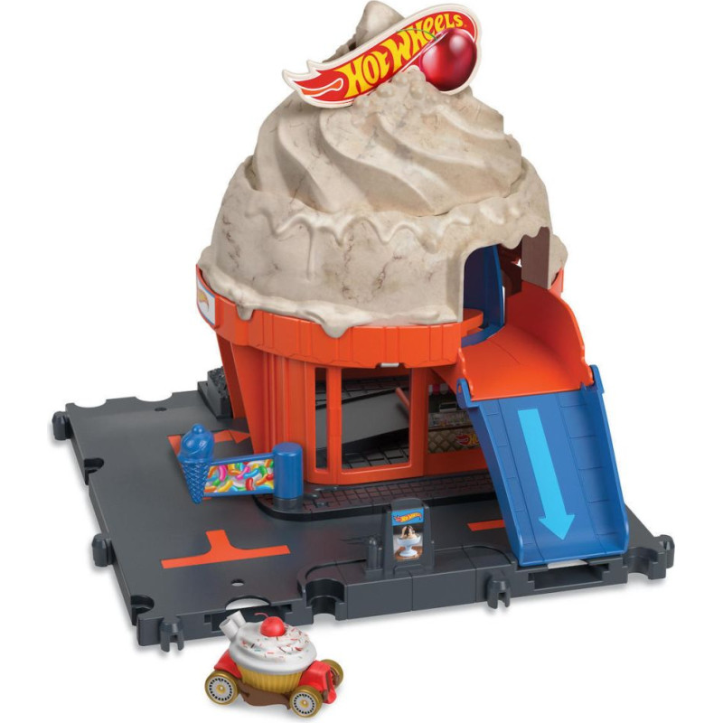 Mattel Hot Wheels City - Downtown Ice Cream Swirl (HKX38)