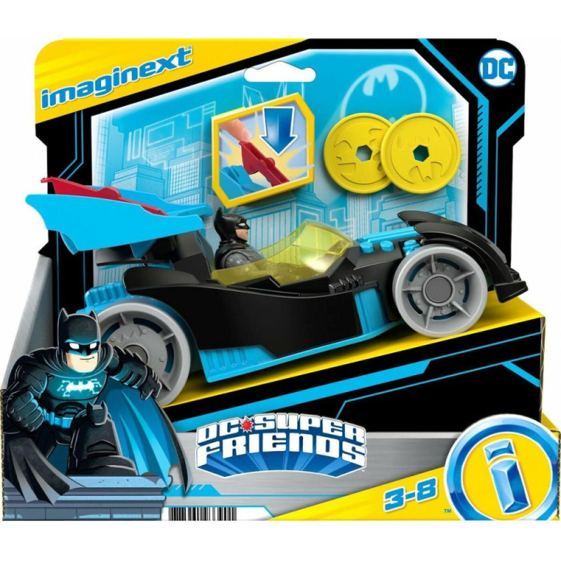 Mattel Imaginext: DC Super Friends - Bat-Tech Racing Batmobile (HFD48)