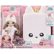 MGA Na! Na! Na! Surprise 3in1: Backpack Bedroom - Britney Sparkles Unicorn (592358EUC)