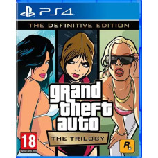 Rockstar PS4 GTA Grand Theft Auto The Trilogy The Definitive Edition Playstation 4 (PS4) video spēle