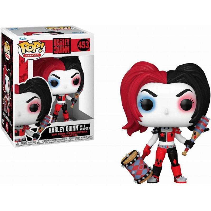 Funko Pop! Heroes: Harley Quinn - Harley Quinn with Weapons #453 Vinyl Figure