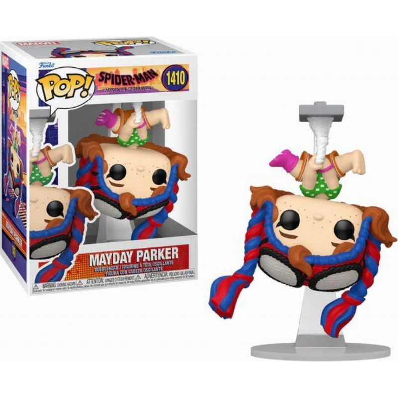 Funko Pop! Marvel: Spider-Man Across the Spider-Verse - Mayday Parker #1410 Bobble-Head Vinyl Figure