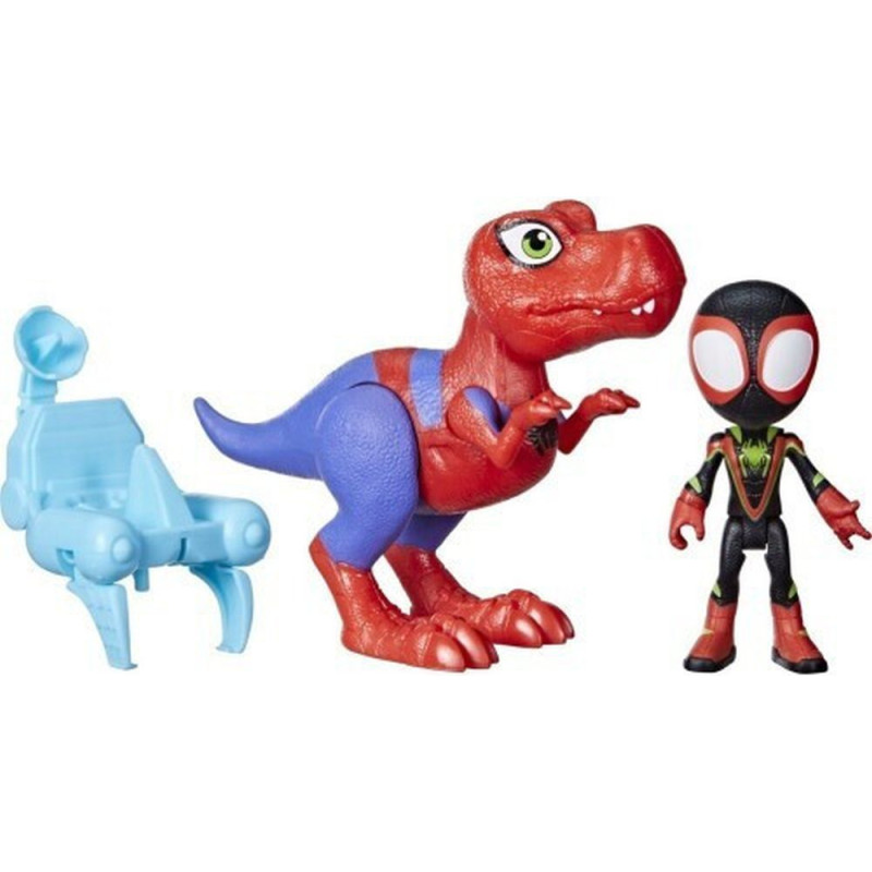 Hasbro Disney Marvel: Spidey And His Amazing Friends Dino-Webs - Spidey-Rex  Miles Spin Morales (G0124)