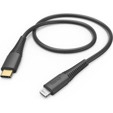 Hama 00201602 Charging Cable, USB-C - Lightning 1.5m black