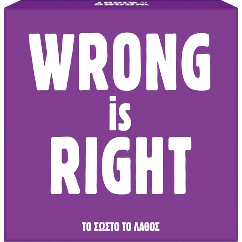 As Company AS Επιτραπέζιο - Wrong Is Right (Greek Language) (1040-24801)