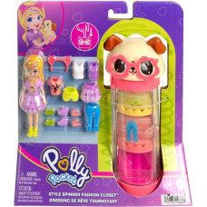 Mattel Polly Pocket - Style Spinner Fashion Closet Dog (HKW06)