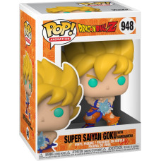 Funko Pop! Animation: Dragon Ball Z S9 - Super Saiyan Goku with Kamehameha Wave #948 Vinyl Figure