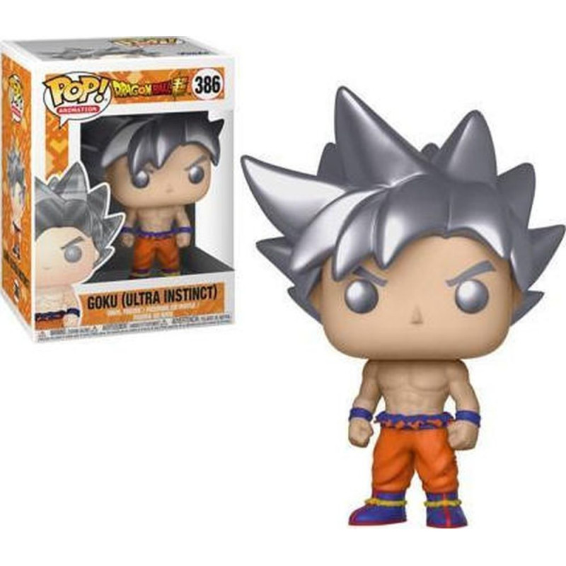 Funko Pop! Animation: Dragon Ball Super - Goku (Ultra Instinct) #386 Vinyl Figure