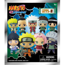 Monogram International Monogram: Naruto (Blind Bag/random) 3D Foam Bag Clips