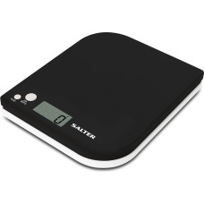 Salter 1177 BKWHDR Leaf Electronic Digital Kitchen Scale - Black