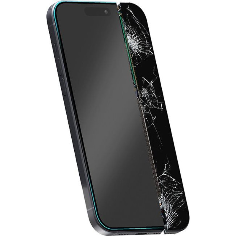 Crong Niepękające szkło hybrydowe nano glass iphone 16 / iphone 15