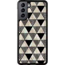 Ikins case for Samsung Galaxy S21+ pyramid black