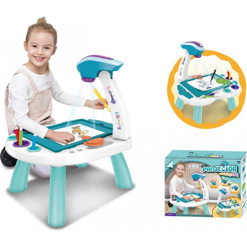 Madej Stolik z projektorem