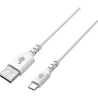 TB Kabel usb-usb c 1m silikonowy biały quick charge