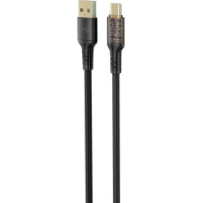 Tellur Data Cable USB to Type-C 3A 100cm Black