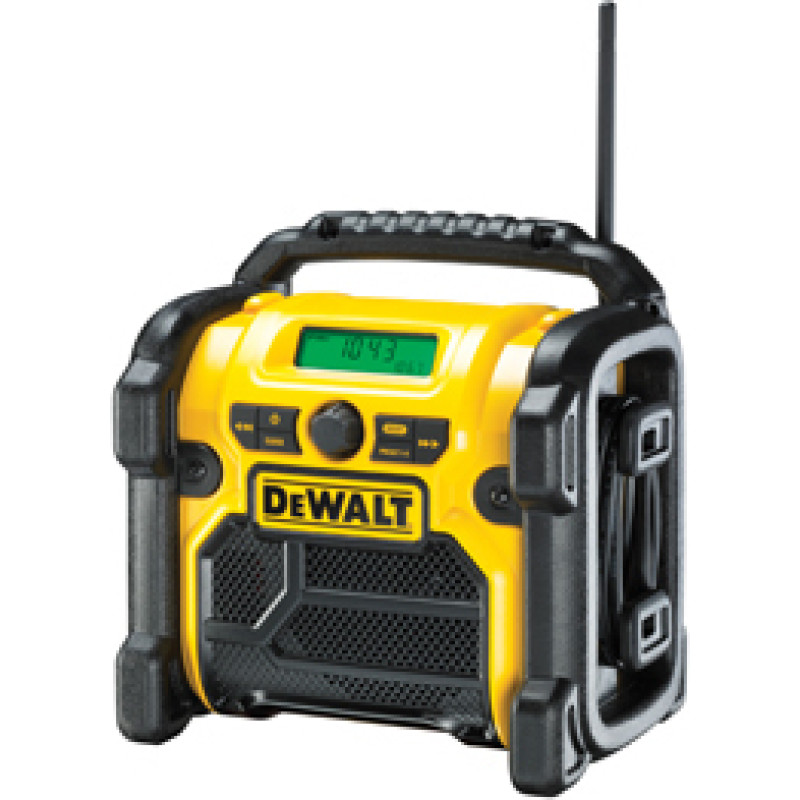 Dewalt Radio budowlane dewalt dcr019-qw (kolor żółty)