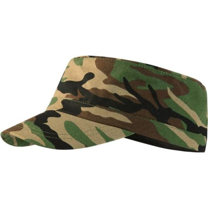 Malfini Camo Latino MLI-C2433 camouflage brown cap (nastawialna)
