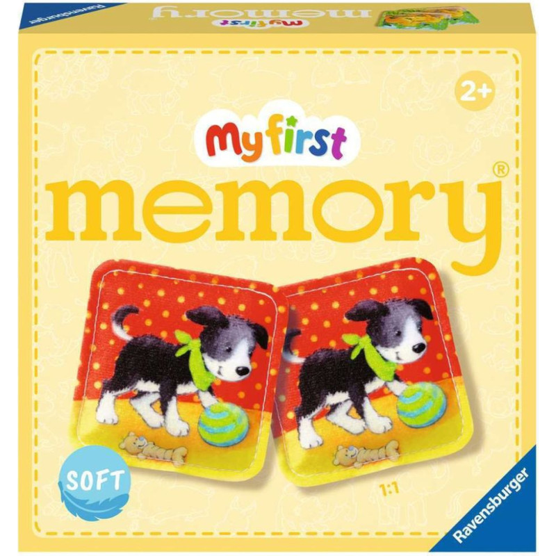 Ravensburger Board Game Soft: My First Memory Little Animals (20998)