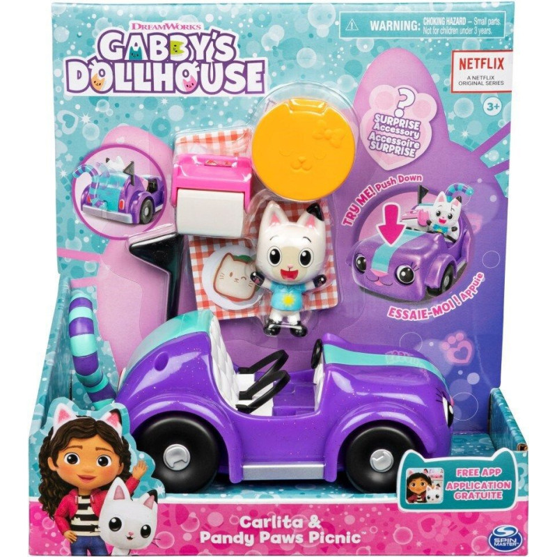 Spin Master Gabbys Dollhouse: Carlita  Pandy Paws Picnic (6062145)