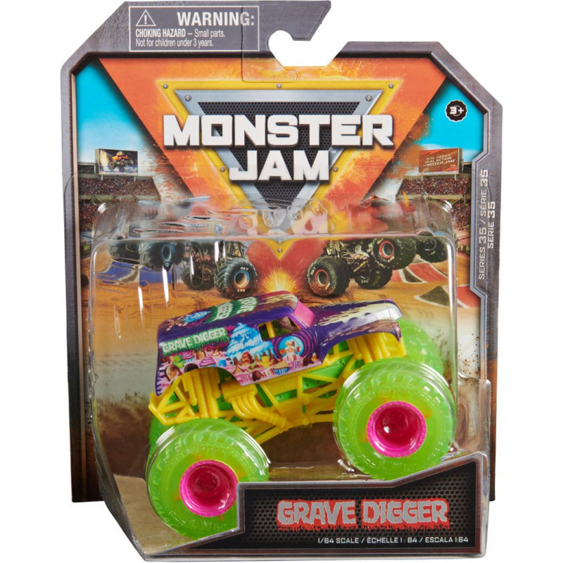 Spin Master Monster Jam Series 35 - Grave Digger Vehicle (1:64) (20145461)