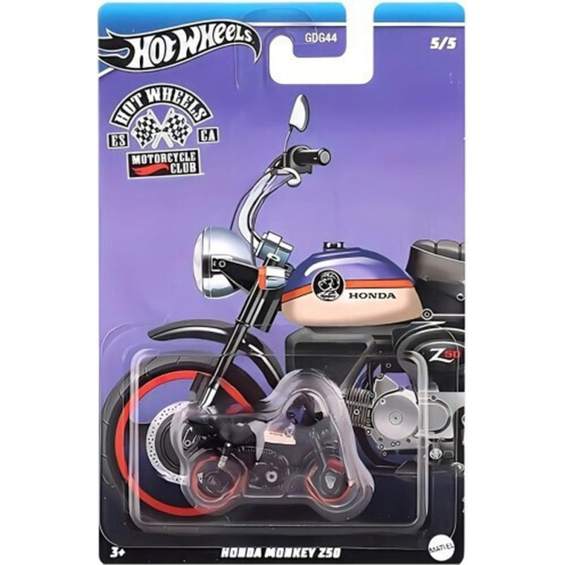 Mattel Hot Wheels: Motorcycle Club - Honda Monkey Z50 (HRR94)