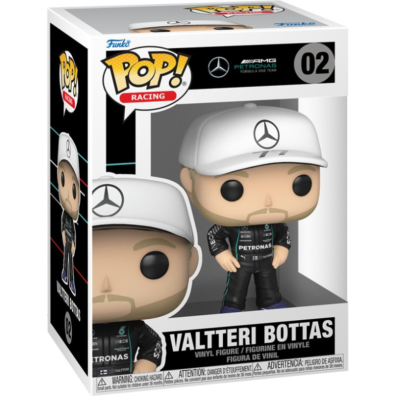 Funko Pop! Racing: AMG Petronas Formula One Team - Valtteri Bottas #02 Vinyl Figure