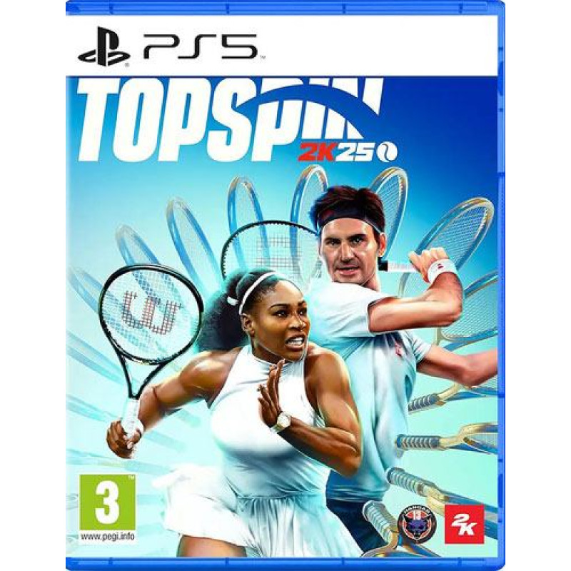 2K PS5 TopSpin 2K25 (Top Spin) Playstation 5 (PS5) video spēle