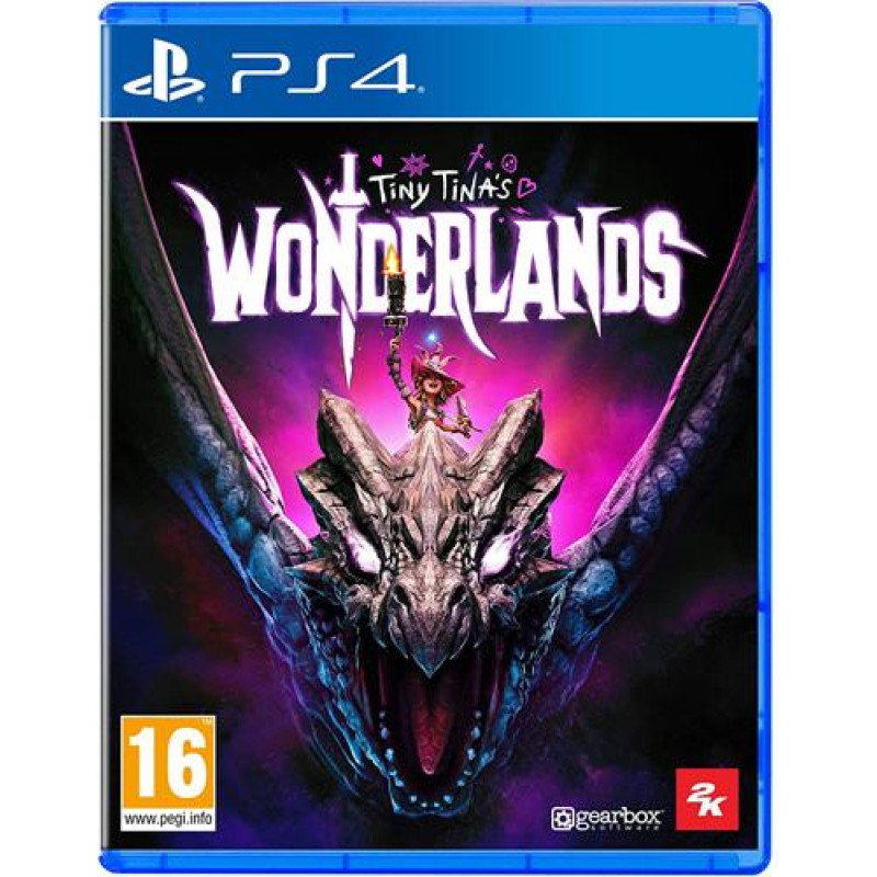 2K PS4 Tiny Tina's Wonderlands Playstation 4 (PS4) video spēle