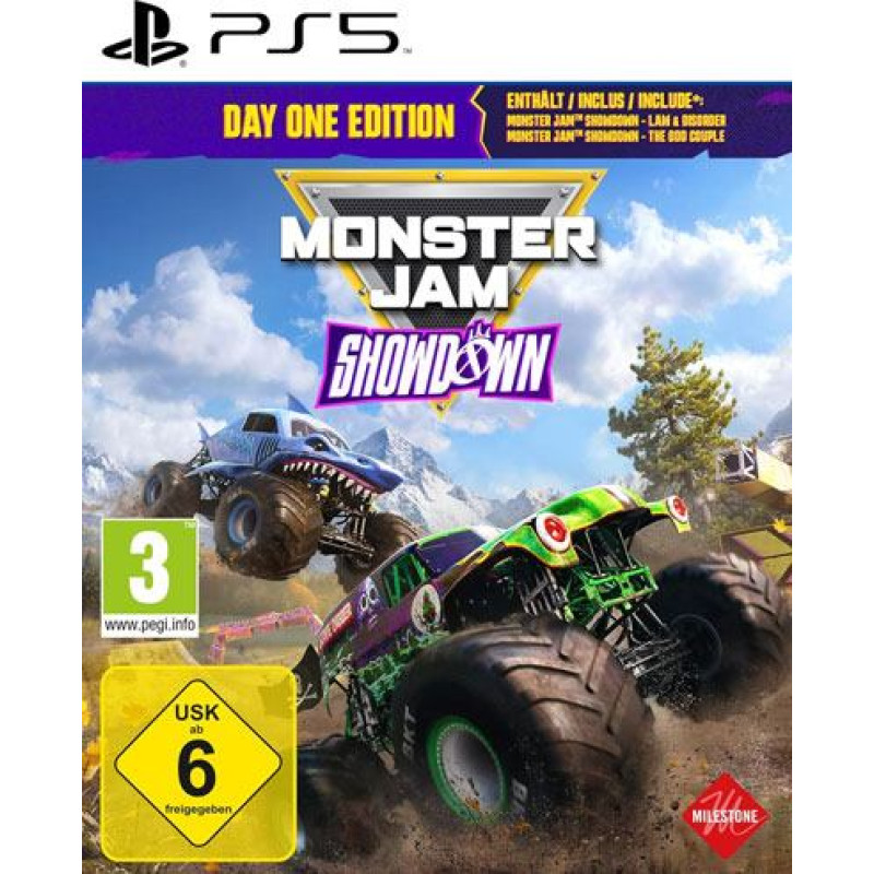 Milestone PS5 Monster Jam Showdown Day One Edition Playstation 5 (PS5) video spēle