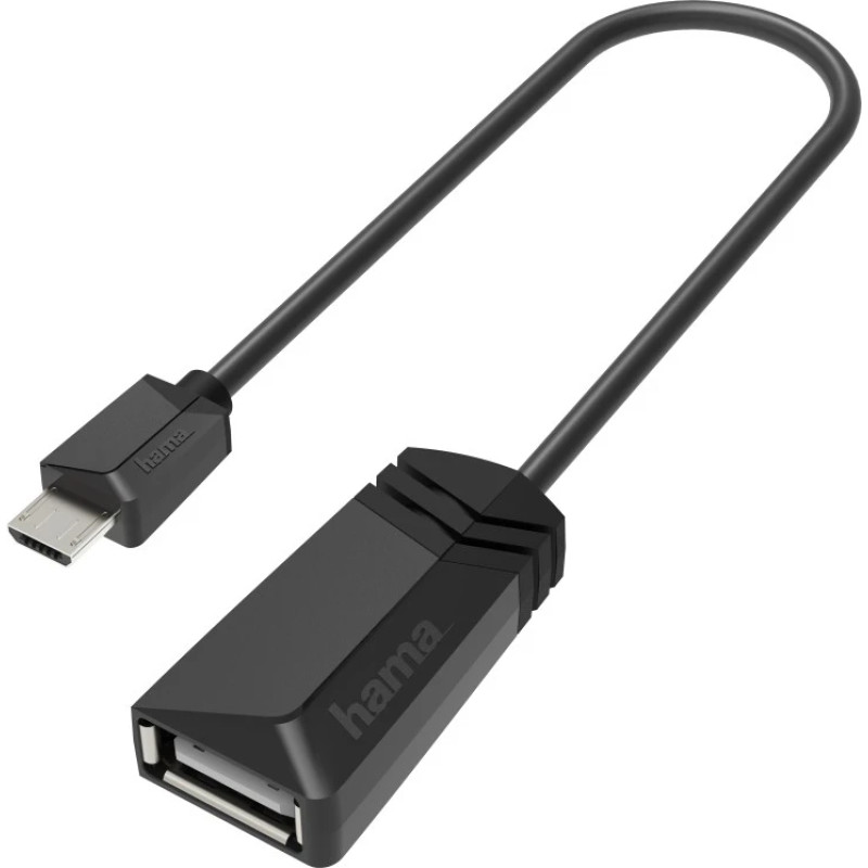 Hama 00200308 USB-OTG Adapter, Micro-USB Plug - USB Socket