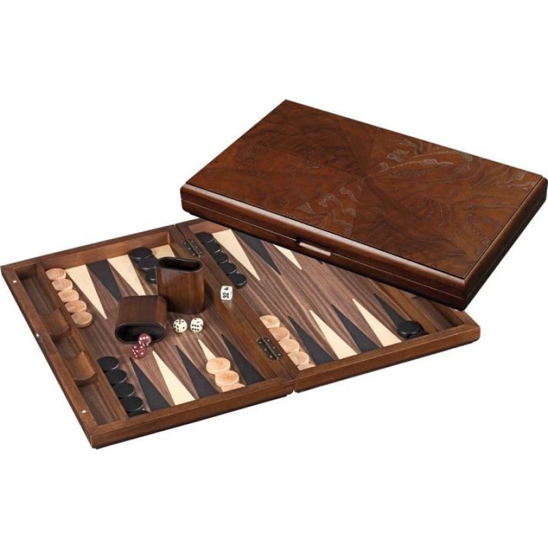 Philos Backgammon Rinia, large, magnetic lock nardi