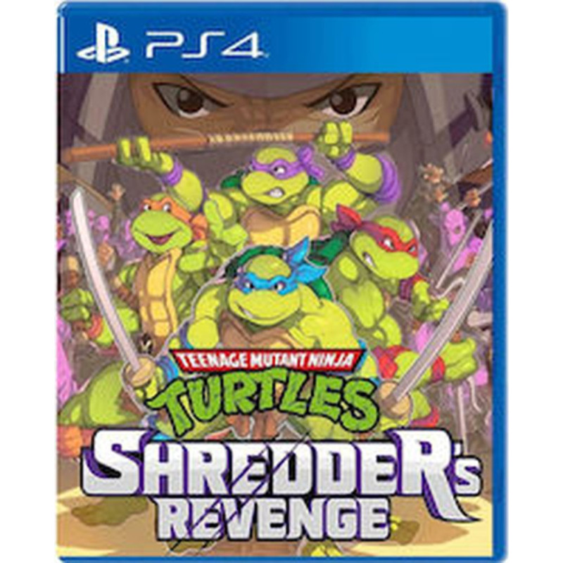 Merge Games PS4 Teenage Mutant Ninja Turtles - Shredders Revenge (Keyring  Boocklet included)