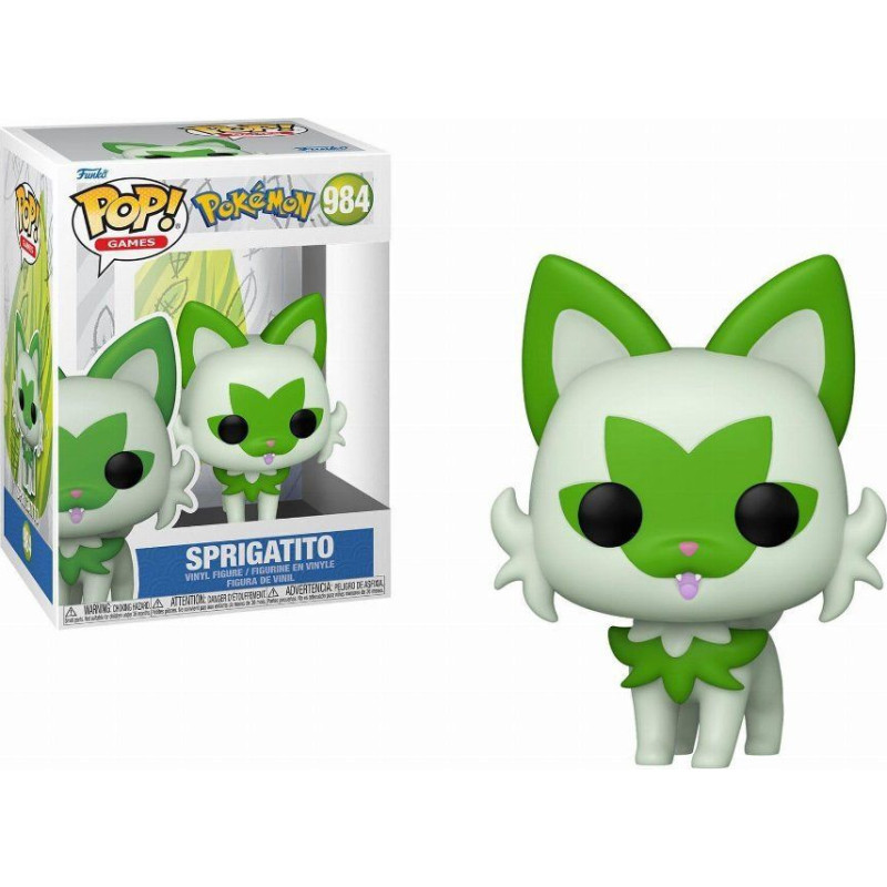 Funko Pop! Games: Pokemon - Sprigatito #984 Vinyl Figure