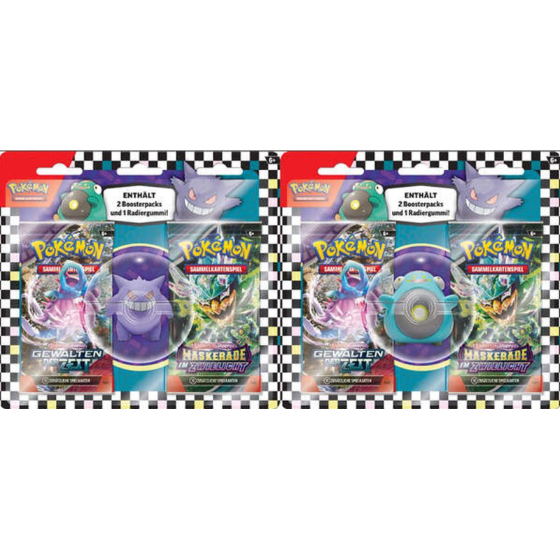 The Pokémon Company International Pokemon TCG: Back to School Eraser Blister 2024 (Random) (POK858222)