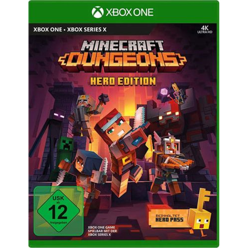 XBOX1 Minecraft Dungeons Hero Edition Xbox One / Series X video spēle