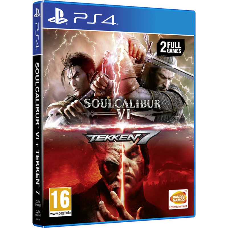 Bandai PS4 TEKKEN 7 + Soulcalibur VI