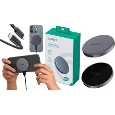 Aukey Lc-mc10 qi2 magsafe 15w 3a usb-c ładowarka bezprzewodowa