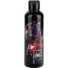 Paladone Products Paladone Marvel: Spider-Man - Miles Morales Metal Water Bottle (PP14526SPM)