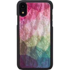 Ikins SmartPhone case iPhone XR water flower black