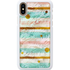 Ikins SmartPhone case iPhone XS/S pop mint white