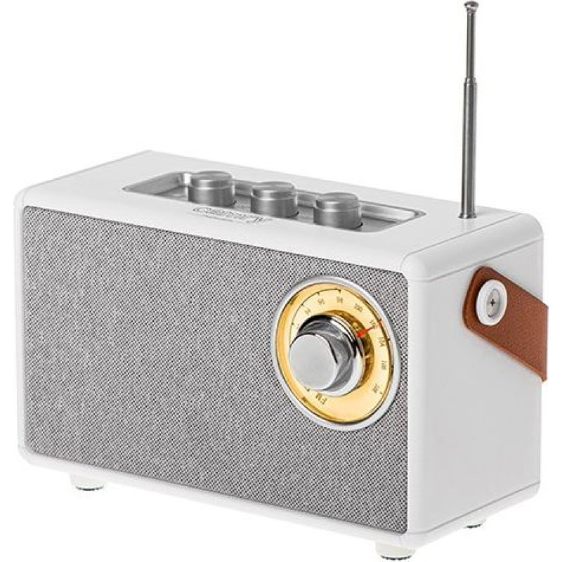 Camry Głośnik bluetooth cr1902 fm usb-c biały