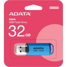 Adata Pendrive c906 32gb usb2.0 niebieski
