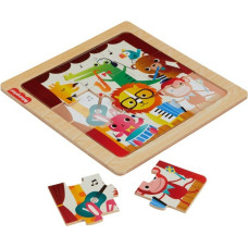 Fisher Price Puzzle drewniane, zwierzątka